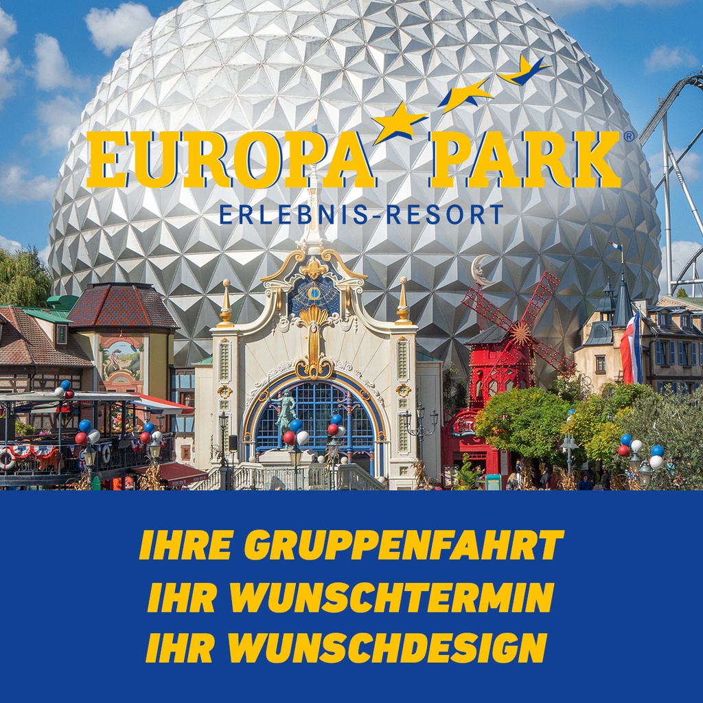 Gruppenfahrt | Europa Park oder Tripsdrill